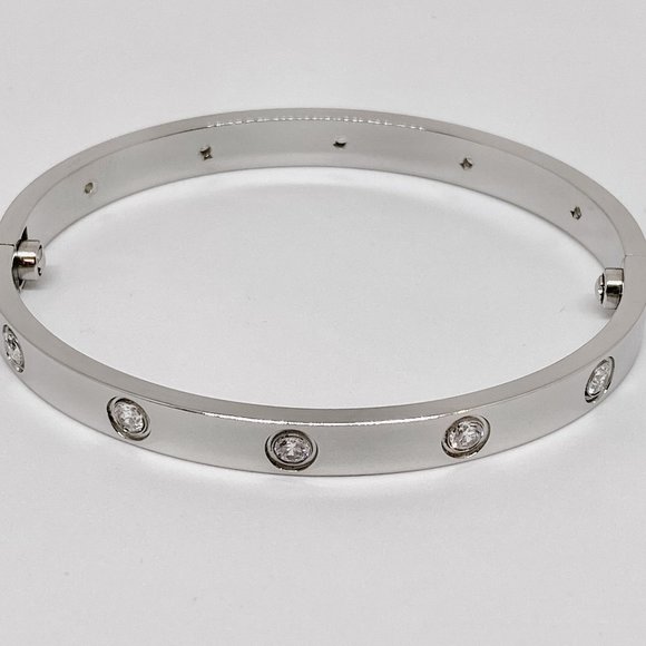 Silver Infinity  Love Bracelet - Picture 2 of 2